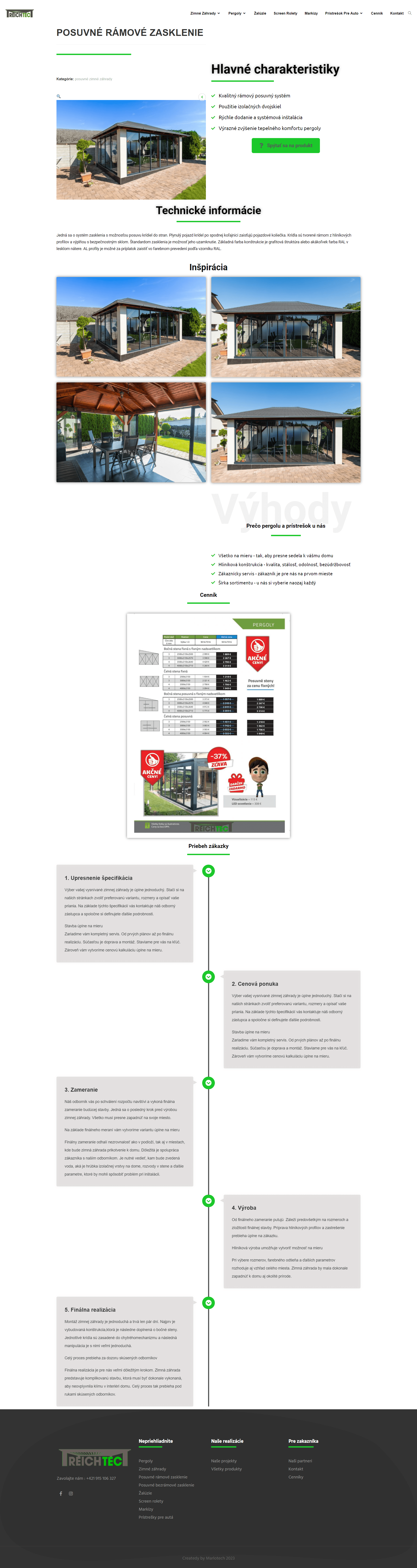 Reichtec – domovská stránka