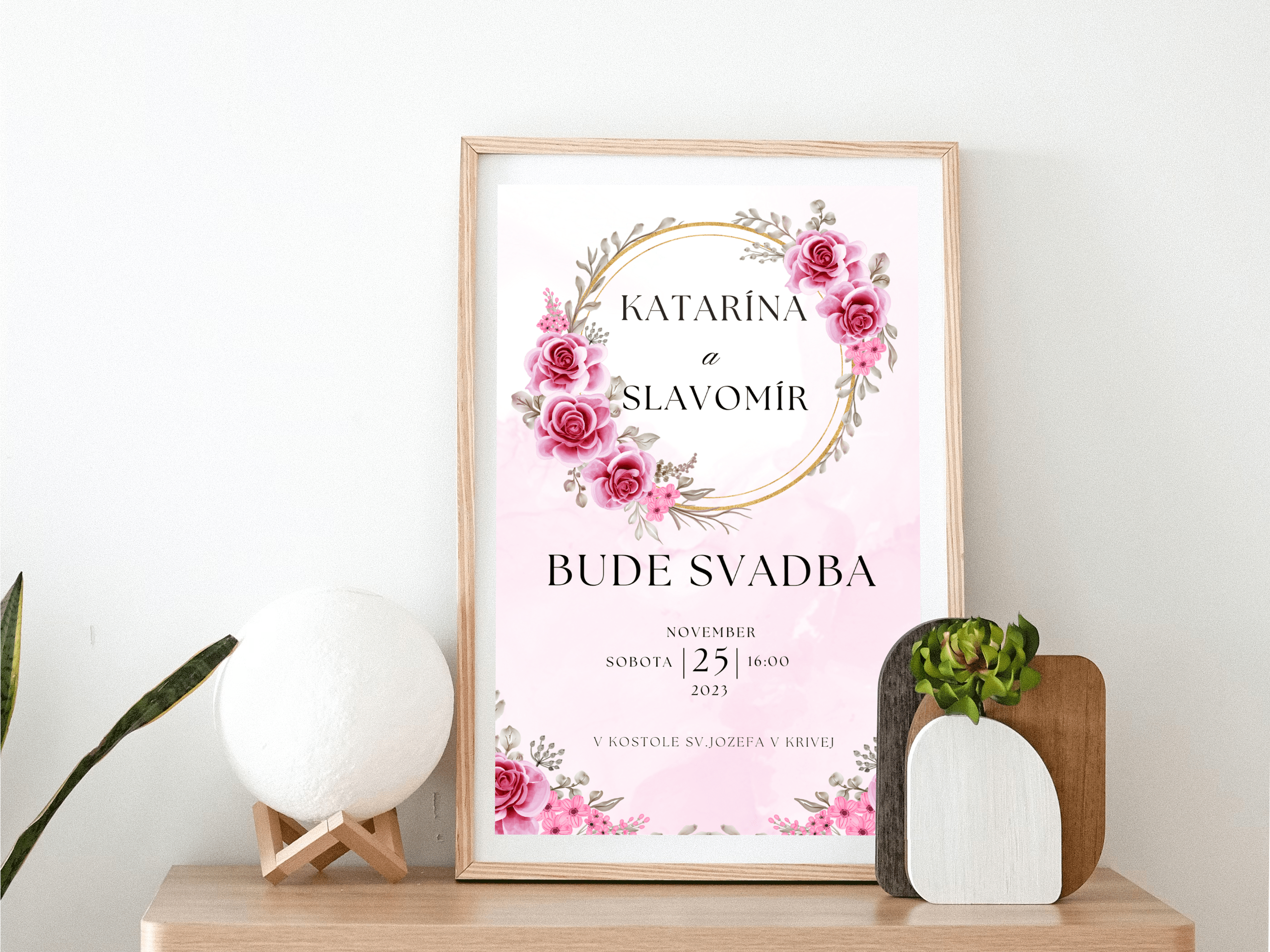 Svadobné oznámenie