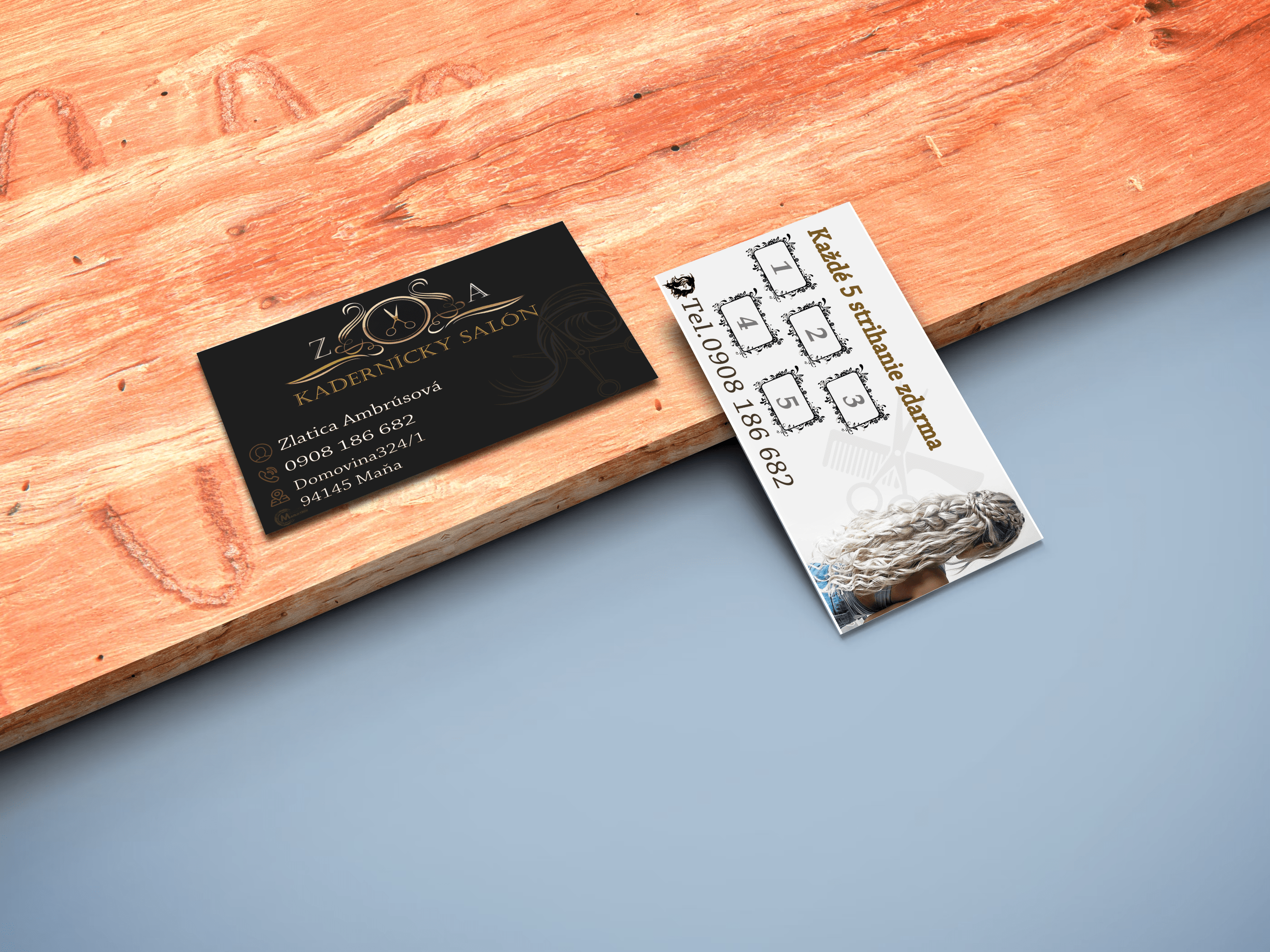 Vizitka – kaderníctvo